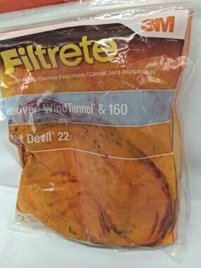 3M Vacuum Belts Hoover Windtunnel Vacuum AH20080 #38528033  Dirt Devil 22, NOP